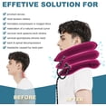 thumbnail image 5 of Lingsheng Cervical Neck Traction Device,Neck Brace for Neck Pain Relief, Inflatable Neck Cervical Brace(Red), 5 of 7
