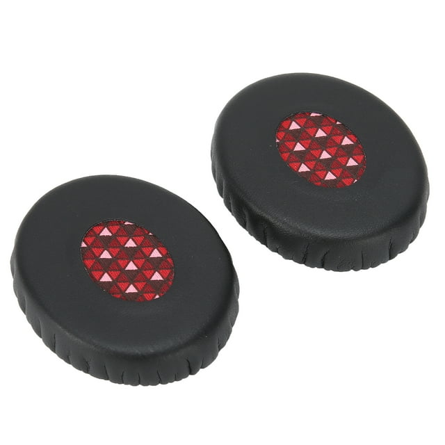 Ear Cushion, Easy Installation Durable High Compatibility High Elasticity Ear Pads Replacement For OE2 OE2I Headphone Black Red