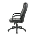 thumbnail image 5 of Boss Office Products Black Executive Leather High Back Chair, 5 of 10