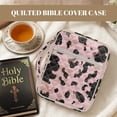 thumbnail image 7 of FOR U DESIGNS Cow Pink Pattern Bible Cover for Women Men Multifunctional Church Bag Bible Protective Bag Handbag Christian Bible Accessories Christian Gifts, 7 of 7
