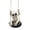 C, variant on WJJIAO Halloween 7CM Pumpkin Candy Bucket Holders for Kids Trick or Treat Supply Holiday Party Decorations with Handles