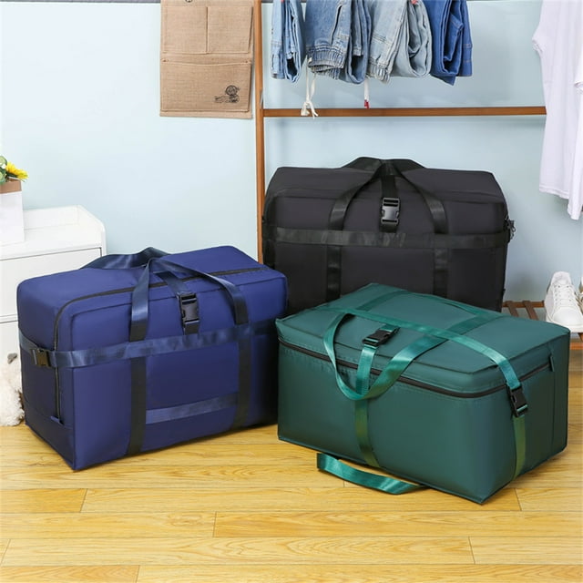 Sentmoon Packing Bags for Moving Bedding Storage Moving Packing Bags Oxfords Cloth Large Capacity Travel Storage Bags Luggage Bags Checked Luggage Bags Home Storage Bags