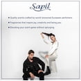 thumbnail image 4 of Solid Blue de Sapil para hombres: set de regalo de 2 piezas: EDT en aerosol de 3,4 oz y desodorante en aerosol de 5,1 oz, 4 of 6