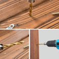 thumbnail image 4 of Avellanador de chaflán, broca cónica de 5 flautas con herramienta de biselado de llave hexagonal para madera (7 piezas, 3-10 mm),, 4 of 5