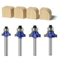 thumbnail image 2 of Professional-Grade Woodworking Round Nose Router Bit - 6*3/8 Inch R Angle Cutter for Milling Machines, Precision Cuts, Durable Construction, Easy to Use for Beginners & Experts, 2 of 6