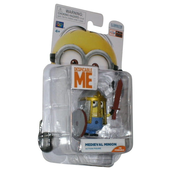 Despicable Me Medieval Minion Thinkway Toys Action Figure