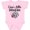 AD-Pink, variant on Gigi Little Snuggle Bug Gift Boys or Girls Baby Bodysuit