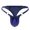 Blue, variant on Lingerie for Women Men’s Ring Hollow Design Solid Color Thong Underwear for Everyday Comfort and Confidence Blue One Size