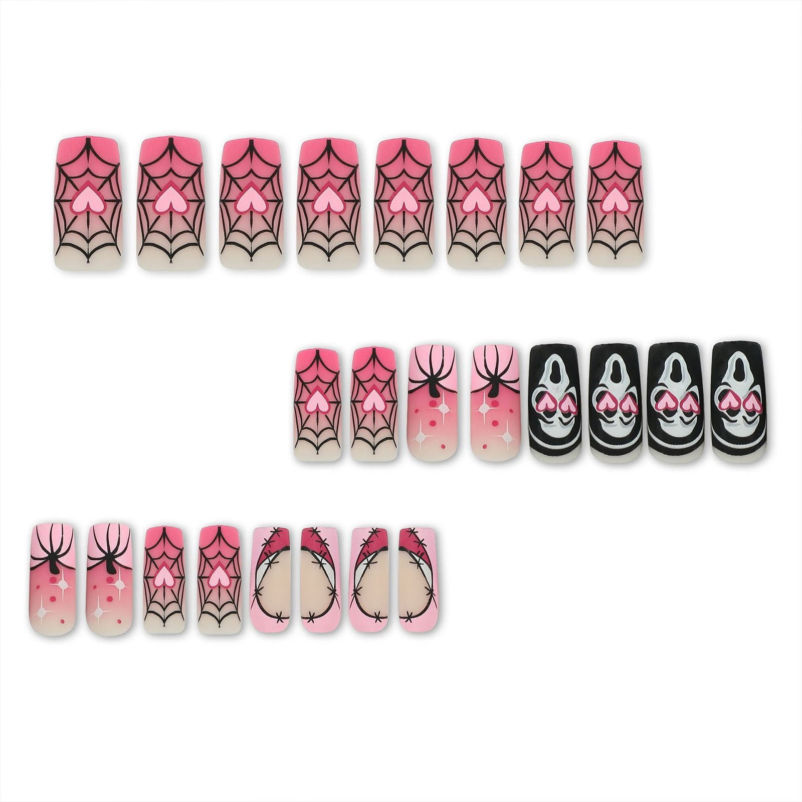 Static Nails Reusable Nails Coffin Full Cover Gel Nail Tips Short Coffin Tips Half Cover Nail Tips Clear And Full Nail Tips Clear Short Coffin Nails Medium Length Glitter Clear Coffin Nails Full Cover