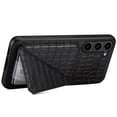 thumbnail image 6 of for Samsung Galaxy A16 (5G) Leather Phone Case Back Cover, Classic Croc-printed Check Crocodile Pattern Magnetic Foldable Hidden ID Credit Card Holder Slot, Kickstand Support, 6 of 8