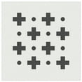 thumbnail image 1 of Swiss Cross with Dots Repeating Pattern DIY Cookie Wall Craft Stencil - 9.0 Inch, 1 of 5