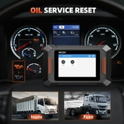 FCAR F802 Heavy Duty Truck Scanner All System Diagnostic Tool DPF Regeneration Oil Reset Service HD OBD Diesel Truck & Car 2 in 1 Code Reader OBD2 Scanner Automotive Scanner Full OBDII Functions