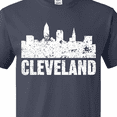 thumbnail image 4 of Inktastic Cleveland Skyline Grunge T-Shirt, 4 of 5