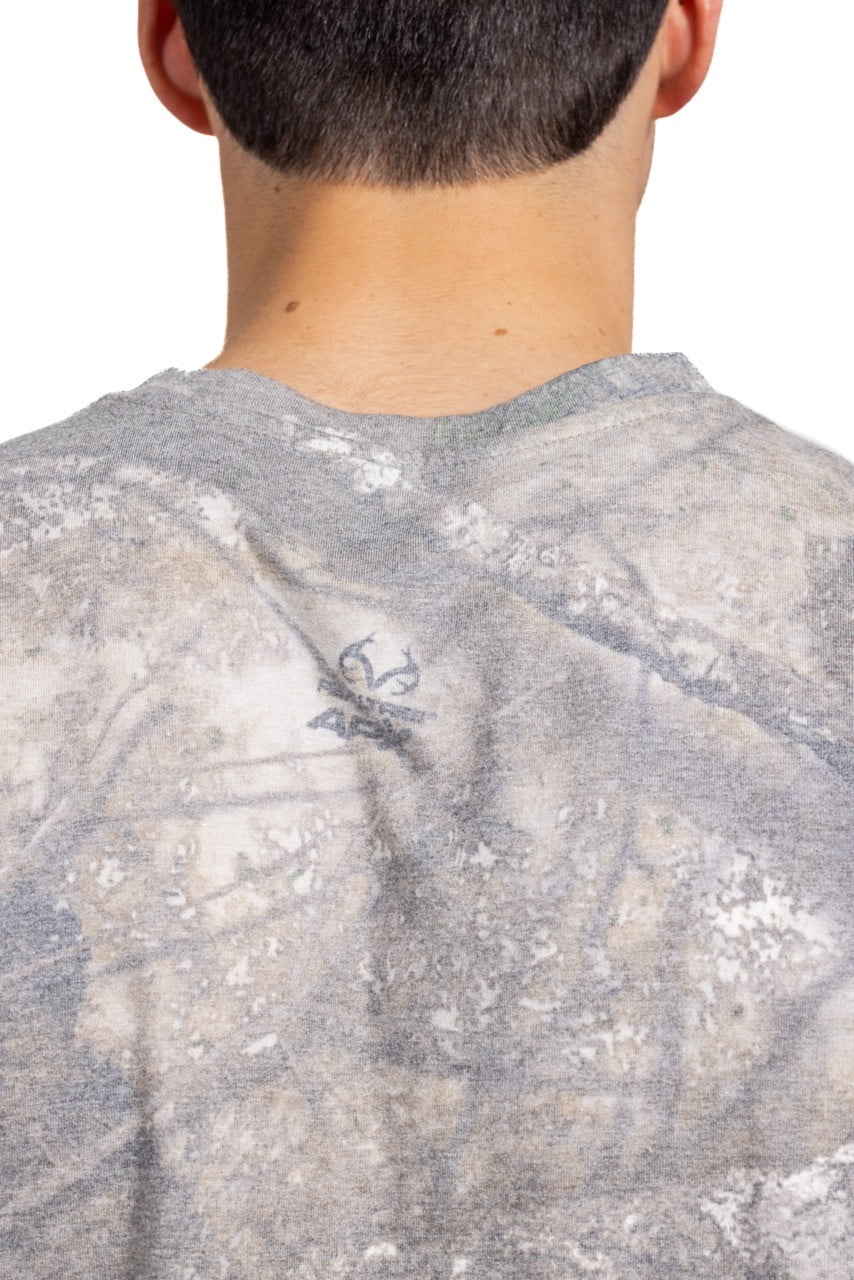 Realtree Camo Tri-Blend Short Sleeve Shirt – Lightweight & Soft, Outdoor & Hunting Apparel​ | S-5XL