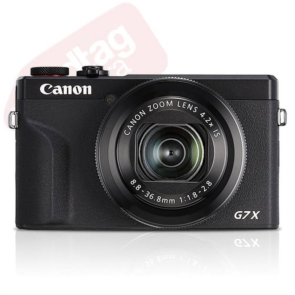 Canon PowerShot G7 X Mark III 20.2MP 4K Digital Camera 4.2x Optical Zoom |Brand New | Black | International Model