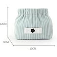thumbnail image 7 of Corduroy Elastic Hair Tie Organizer,Corduroy Elastic Makeup Bag,Squeeze Top Coin Purse Portable Makeup Pouch Travel Purse Organizer Storage for Women Accessories Gift, 7 of 7