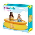 thumbnail image 4 of JLeisure 5 Ft 3D Orange Inflatable Outdoor Swimming Kiddie Pool (2 Pack), 4 of 6