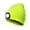Fcuorescent Yellow, variant on GRNSHTS LED Beanie Hat with Light, Unisex USB Rechargeable Knitted Lighted hat, Winter Warm Unisex Lighted Headlamp Cap for Fishing,Camping,Hunting