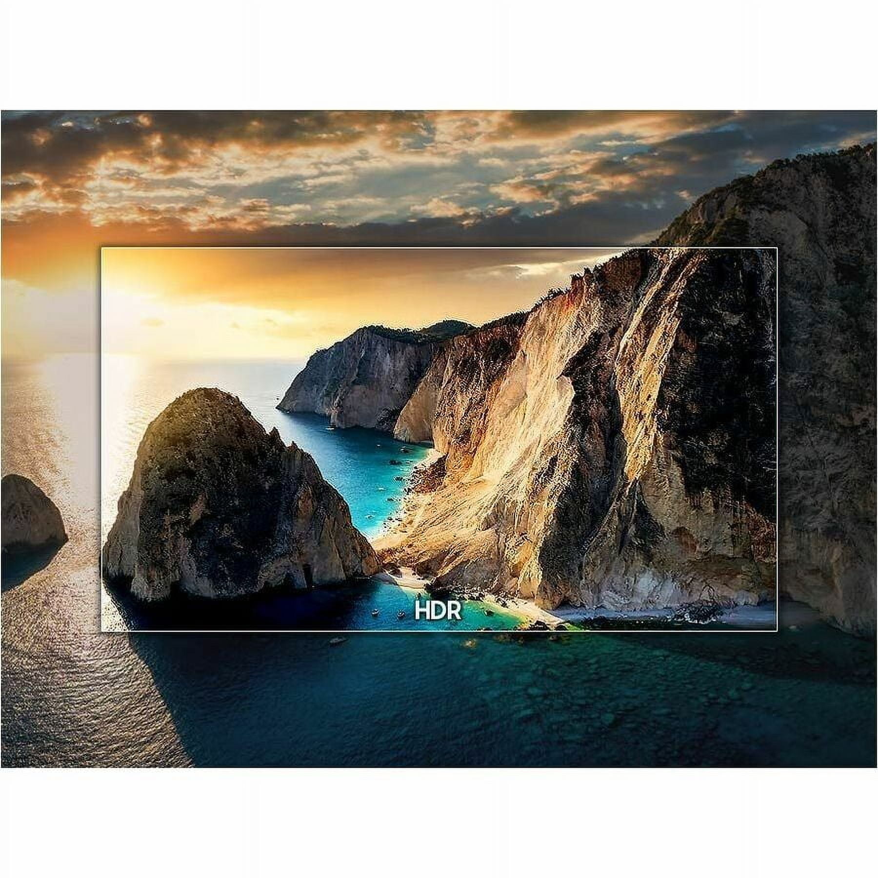 SAMSUNG 55" 4K Crystal UHD DU8000 Smart TV, Ultra Slim Design, Dynamic Crystal Color, Motion Xcelerator & Object Tracking Sound Lite UN55DU8000
