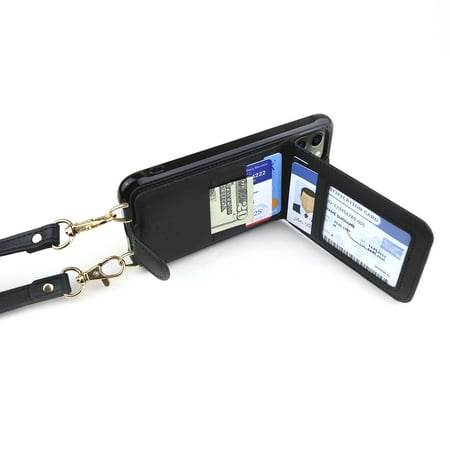 cross body iphone case phone pro purse rfid bag max strap crossbody protected wallet compatible adjustable leather