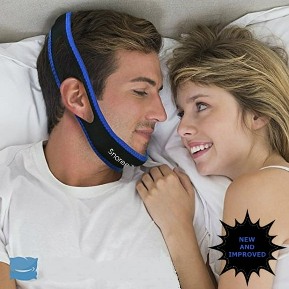 Snoreez Anti Snore Chin Strap – Adjustable Anti Snoring Guard - New And Improved Version