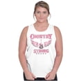 thumbnail image 4 of Country Strong Cowgirl Guitar Music Tank Top Tee Shirt Women Brisco Brands S, 4 of 6