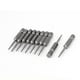 thumbnail image 1 of 10 piezas de 1/4" x 2" Punta magnética de destornillador hexagonal de 1.5 mm Herramienta manual, 1 of 1