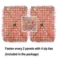 thumbnail image 6 of Blosmon Flower Wall Panel for Wedding Decor 6pcs Blush Silk Hydrangea Flower Backdrop, 6 of 9