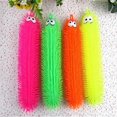 thumbnail image 5 of 4 pcs Flashing Luminous Stretchable Larvae, Soft Stress Balls Toy, Anxiety and Stress Relief Toys, 5 of 5