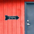 thumbnail image 3 of Arrow Shape Wedding Left 12x4" Wall or Door Sign | Events & Celebrations Signage, 3 of 7
