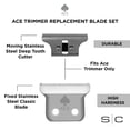 thumbnail image 5 of StyleCraft Ace Cordless Precision Hair Trimmer, Ace, Gray, Rotary Motor, Stainless Steel Blade, USB-C, 5 of 10