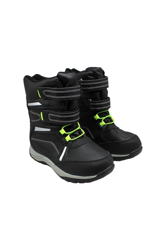Seth Black Neon Thinsulate Warm Youth Winter Boots