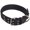 Black, variant on Miaocao Heavy Duty Adjustable Dog Collar, 2 Inch Wide Military Thick Dog Collars for Large Dogs, Breathable Nylon Pet Collar with Metal Buckle & D Ring