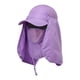 thumbnail image 1 of Sombrero de senderismo con solapa para el cuello, gorra de béisbol, sombrero transpirable para el sol para ir de excursión al jardín Violeta Yuyangstore sombrero para el sol con solapa en el cuello, 1 of 8