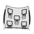 thumbnail image 4 of DYNWAVECA Filet de Remplacement pour Baseball Filet d'Entraînement 7ftx7ft Support Portable Robuste Écran de Lancer de Softball pour Frapper Lancer Lancer, 4 of 10