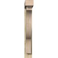 thumbnail image 2 of Ekena Millwork 6"W x 32"D x 44"H Funston Block Rough Sawn Bracket w/ Offset Brace, Douglas Fir, 2 of 25