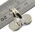 thumbnail image 2 of 2pcs de Base Marco Accesorio de Joyería Ajustable Redondo Bricolaje Color Plata 12 mm Baoblaze base del anillo ajustable, 2 of 3
