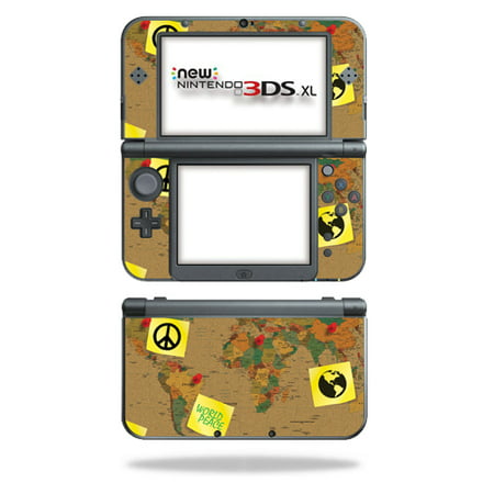 MightySkins Protective Vinyl Skin Decal for New Nintendo 3DS XL (2015) Case wrap cover sticker skins World