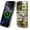 Camouflage Deer Horn Flag, variant on Magnetic Case for iPhone 16 Pro, Compatible with Magsafe, PC Hard Shell Silicone Inner Bumper, Anti-Scratch Full-Body Cover Shockproof Slim Case for iPhone 16 Pro - Hand Painted Lily
