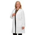 thumbnail image 4 of Meta Womens 38" Cotton Knot Button iPad Labcoat, Style 763, 4 of 4