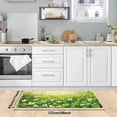 thumbnail image 6 of Spring Sunshine Grass Rubber Rectangular Kitchen Mat, 6 of 7