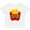 AA-White, variant on French Fries Funny Fry Lover Boys or Girls Toddler T-Shirt