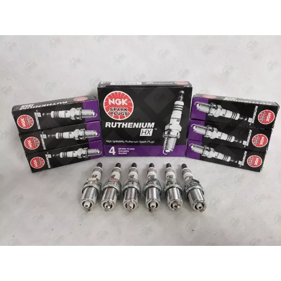 NGK RUTHENIUM HX Spark Plugs LFR6AHXS 94122 Set of 6