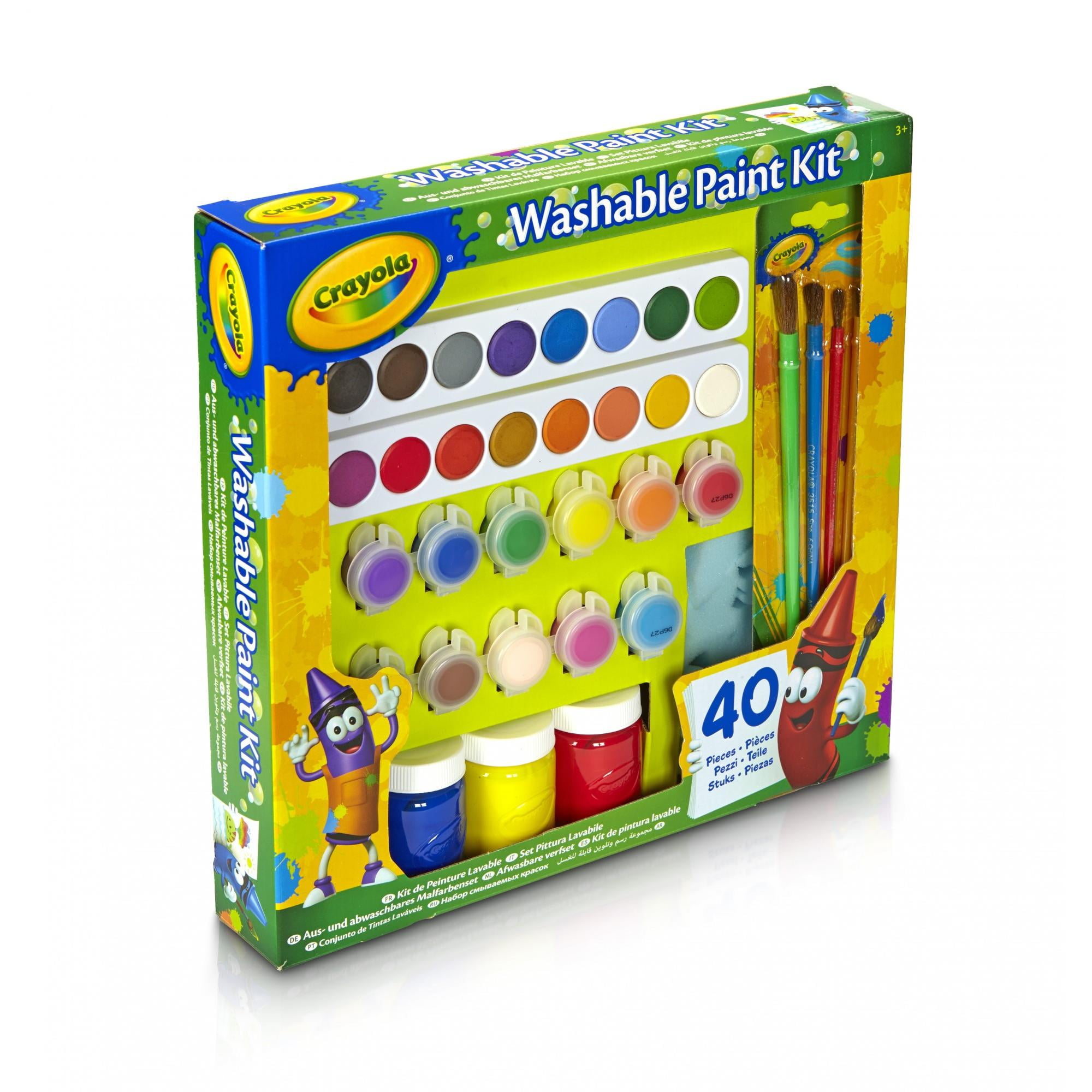 Crayola 54ct Washable Paint Kit