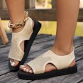 thumbnail image 2 of Orthopedic Sandals for Women, Breathable Mesh Slide Sandals with Arch Support Comfortable Beach Sandal, 2 of 9