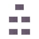 thumbnail image 2 of Manteles individuales Advancent PVC rectangular Negro, 2 of 6