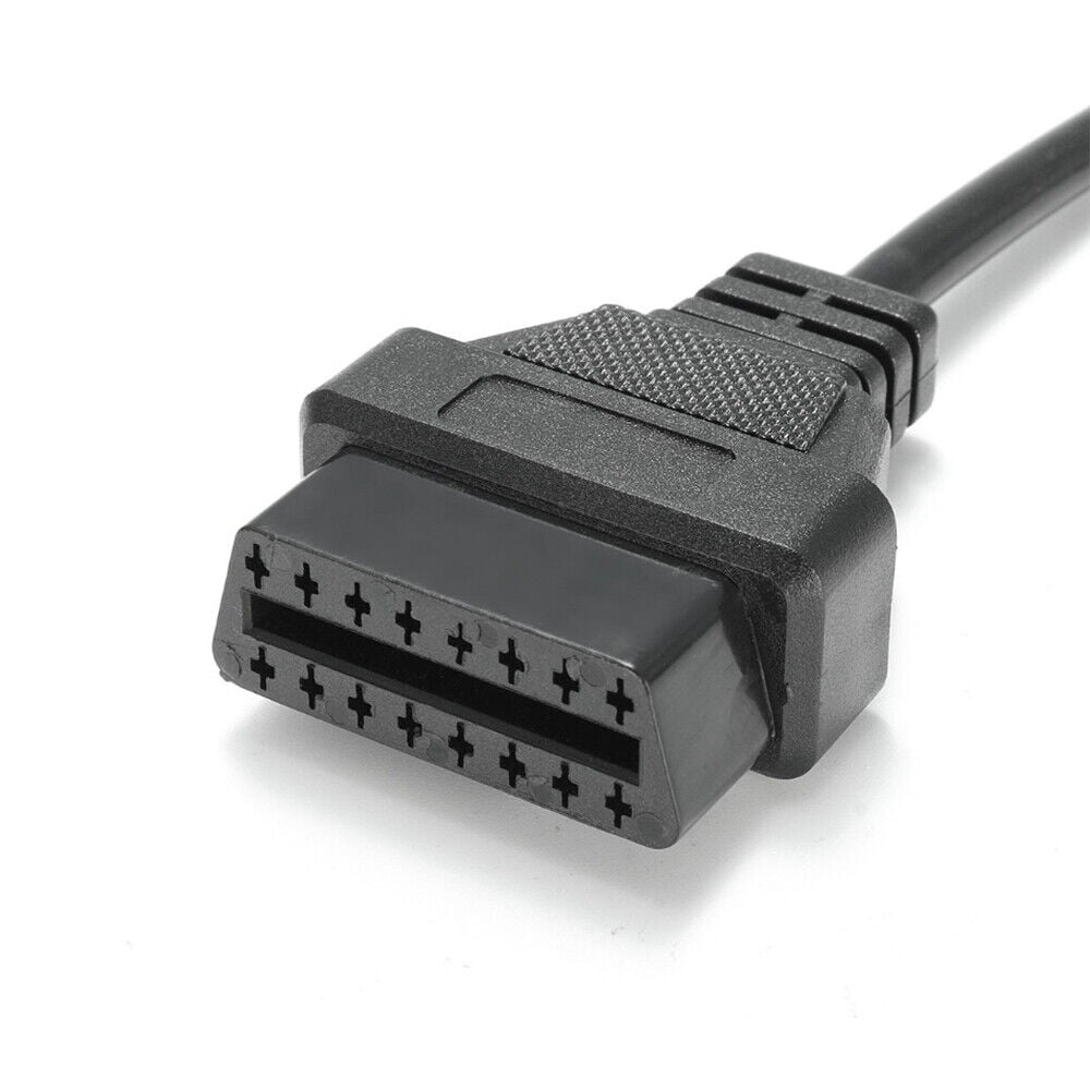 YACSEJAO 12 pins naar OBD2 16 pins connector OBD1 OBDII auto diagnostische kabel adapter voor GM voertuigen, 40 cm YACSEJAO 12 pins naar OBD2 16 pins connector OBD1 OBDII auto diagnostische kabel adapter voor GM voertuigen, 40 cm