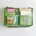Yolmart Handheld Double Zipper Cosmetic Bag Multifunctional Toiletries