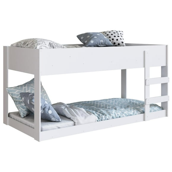 Litera Doble Individual Base Cama KingsHouse Desmontable blanco Individual