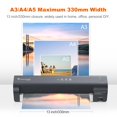 thumbnail image 3 of Bonsaii 13 Inch Laminator Machine with Never Jam Technology, Laminator Machine 11x17 Inch with Laminating Sheets, Laminating Machine for Home, Office, and, 3 of 8